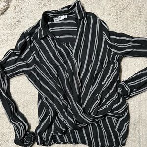 Striped Hollister blouse